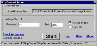 HttpConnect 1.1 screenshot HttpConnect 1.1 screenshot