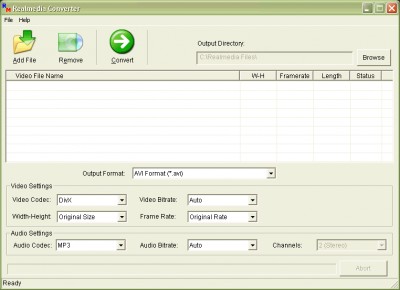 HTV REAL MEDIA CONVERTER 7.4.02129 screenshot HTV REAL MEDIA CONVERTER 7.4.02129 screenshot