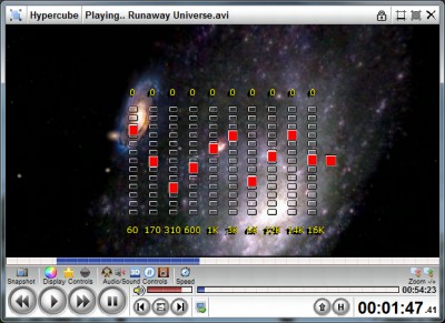 Hypercube Media Player 2.00a screenshot
