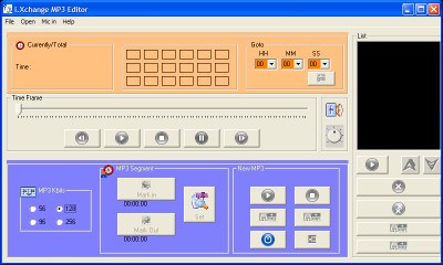 i.Xchange MP3 editor v3.1.1 screenshot i.Xchange MP3 editor v3.1.1 screenshot