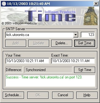 IBPTime 1.50 screenshot
