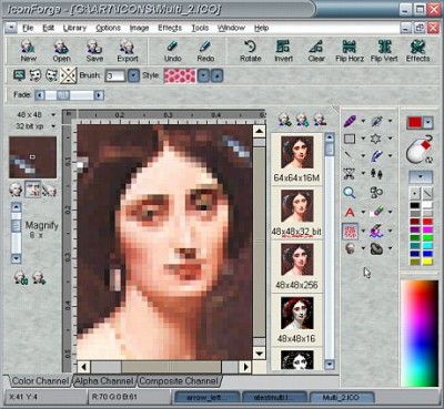 IconForge Icon Editing Tool Kit 7.20 screenshot