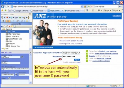 IeToolbox RSS Reader & Passwords Manager 5.1 screenshot IeToolbox RSS Reader & Passwords Manager 5.1 screenshot