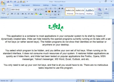 iHide 1.c screenshot