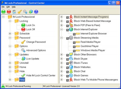 IM Lock Professional Single User 2.2 screenshot IM Lock Professional Single User 2.2 screenshot