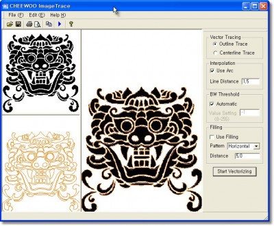 Image Trace 1.1 screenshot Image Trace 1.1 screenshot