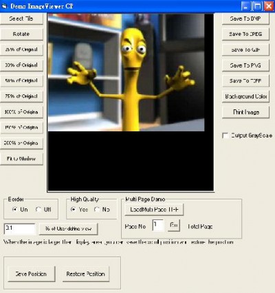 Image Viewer CP ActiveX Control 2.9 screenshot