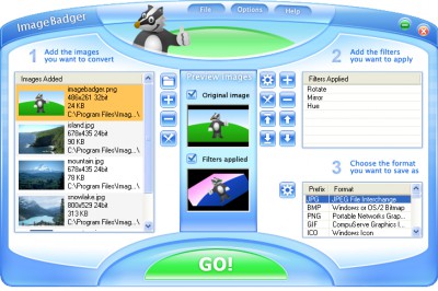 ImageBadger Image Converter 4.8 screenshot ImageBadger Image Converter 4.8 screenshot