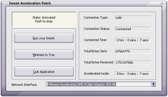 Imesh Acceleration Patch 4.8.7 screenshot Imesh Acceleration Patch 4.8.7 screenshot