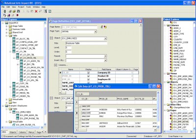 Impact IDE 1.1 screenshot