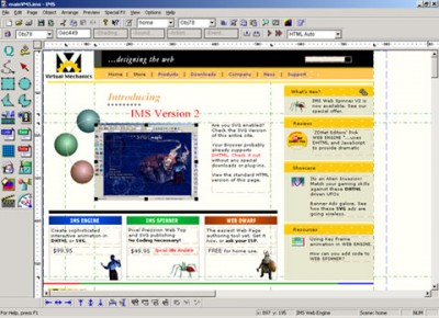 IMS Web Engine 1.86 screenshot