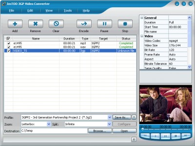 ImTOO 3GP Video Converter 3.1.40.090 review