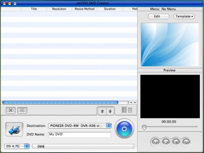 ImTOO DVD Creator for MAC 3.0.27.071 screenshot ImTOO DVD Creator for MAC 3.0.27.071 screenshot