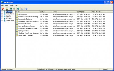InfoSnorkel 1.00.10 screenshot InfoSnorkel 1.00.10 screenshot
