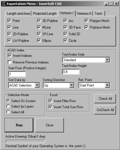 InnerSoft CAD for AutoCAD 2004 1.2b screenshot InnerSoft CAD for AutoCAD 2004 1.2b screenshot