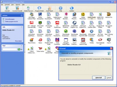 Innovatools Add/Remove Plus! 2006 5.1 screenshot