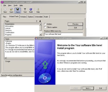 Install Creator 2 screenshot Install Creator 2 screenshot
