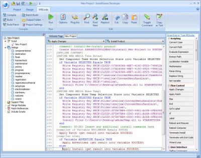InstallAware Developer for Windows Installer 7.0 screenshot