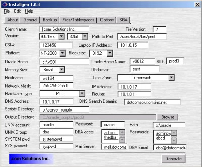 Installgen 1.75 screenshot Installgen 1.75 screenshot