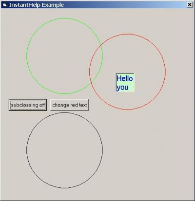 InstantHelp ActiveX 2.0 screenshot InstantHelp ActiveX 2.0 screenshot