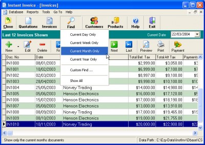 InstantInvoice 3 3.4.8 screenshot InstantInvoice 3 3.4.8 screenshot