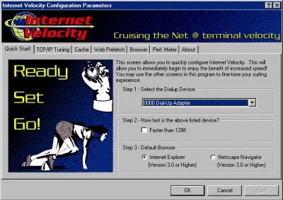 InternetVelocity 1.5 screenshot