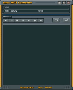 InTex MP3 Converter 3.01 screenshot