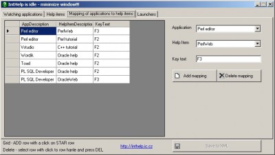 IntHelp 1.1 screenshot IntHelp 1.1 screenshot