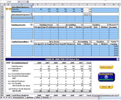 Investment and Business Valuation 1.0 screenshot