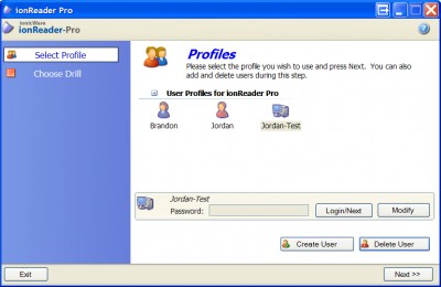 ionReader Pro 1.0 screenshot ionReader Pro 1.0 screenshot