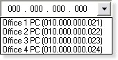 IPComboBox OCX 1.0.0.1 screenshot IPComboBox OCX 1.0.0.1 screenshot