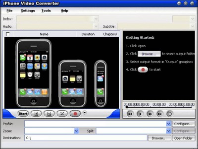 IPHONE VID CONVERTER PRO 2007.10902 screenshot IPHONE VID CONVERTER PRO 2007.10902 screenshot