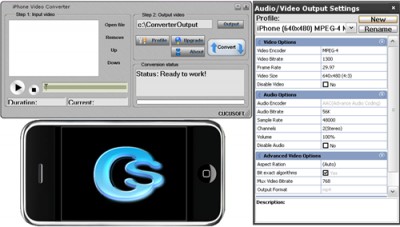 iPhone Video converter v3.0 3.0 screenshot iPhone Video converter v3.0 3.0 screenshot