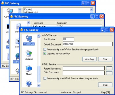 IRC Baloney 2.2 screenshot