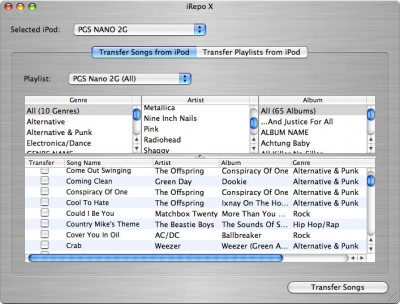 iRepo X 3.0.1 screenshot