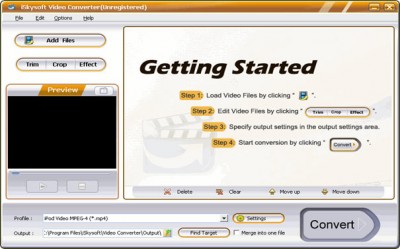 iSkysoft Video Converter for Windows 1.5.21 screenshot iSkysoft Video Converter for Windows 1.5.21 screenshot
