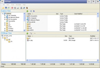 ISOMagic 4.0 screenshot ISOMagic 4.0 screenshot