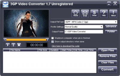 iWellsoft 3GP Video Converter 2.17 screenshot iWellsoft 3GP Video Converter 2.17 screenshot
