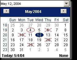 JDatePicker 4.2 screenshot JDatePicker 4.2 screenshot