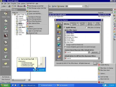 Junk-Out for Outlook 2003/2002/2000 1.0 screenshot