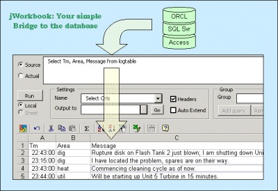 jWorkbook 2.0 screenshot jWorkbook 2.0 screenshot