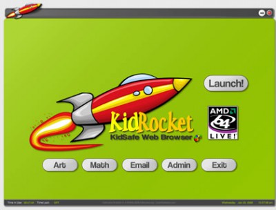 KidRocket KidSafe Web Browser for Kids 1.5 screenshot