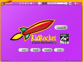KidRocket Web Browser -  Kids Browser 1.0b5x screenshot