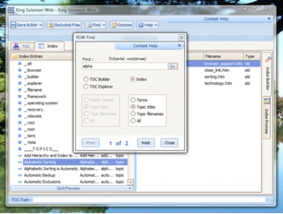 King Solomon Web 1.5 screenshot King Solomon Web 1.5 screenshot