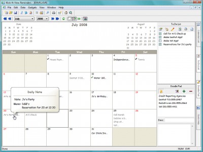 Klick-N-View Reminders 3.2.1.0 screenshot Klick-N-View Reminders 3.2.1.0 screenshot
