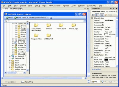 KNOCKS ShellControls Suite 1.0.1.2 screenshot KNOCKS ShellControls Suite 1.0.1.2 screenshot