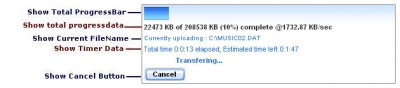 KUploadPlusDemo20_AJAX 1.1 screenshot