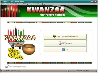Kwanzaa - Our Family Heritage 2.3 screenshot Kwanzaa - Our Family Heritage 2.3 screenshot