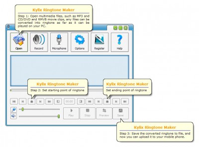 Kylix Ringtone Maker 2.0 screenshot Kylix Ringtone Maker 2.0 screenshot