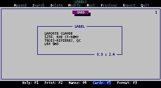 Labels 1.0 screenshot Labels 1.0 screenshot